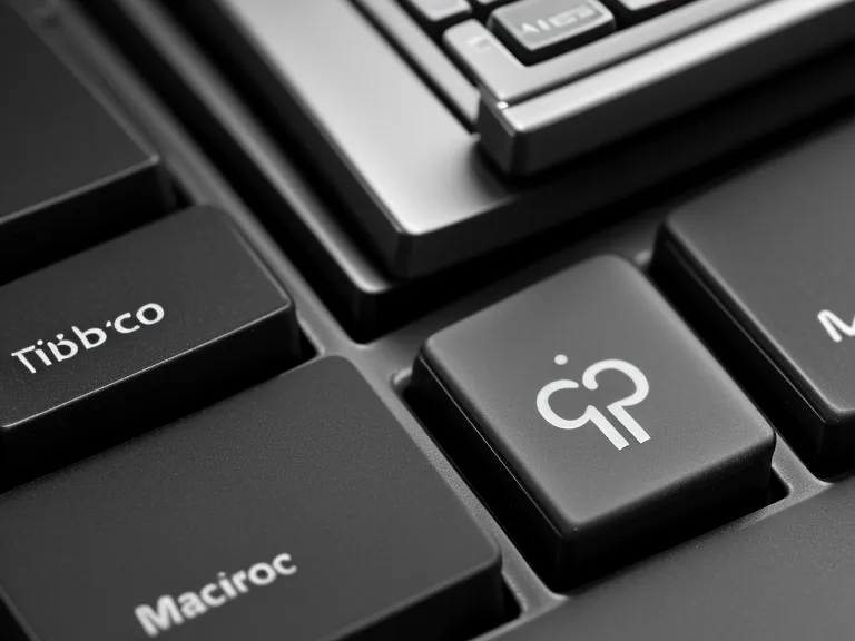 Nahaufnahme eines Laptops mit blinkendem Cursor in einem Schreibprogramm.