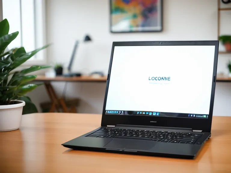 Wortliga Textanalyse Tool auf einem Laptop Bildschirm