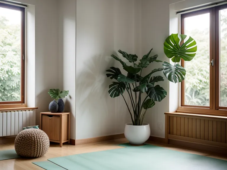 Helles Yoga Studio als Symbol für eine fertige Website