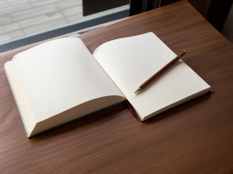 Notizbuch mit der PAS-Methode Struktur für Coaching-Texte.